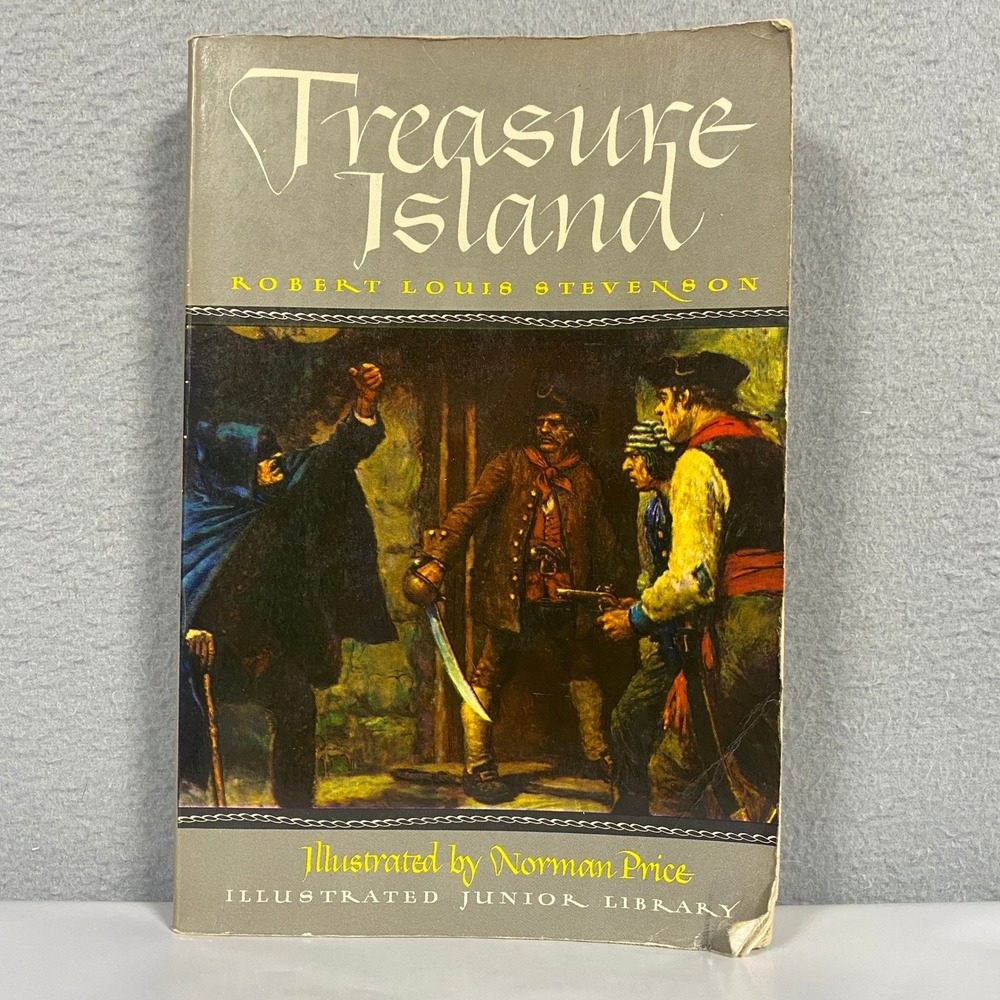 Grosset & Dunlap Treasure Island Book Illustrated Junior Library